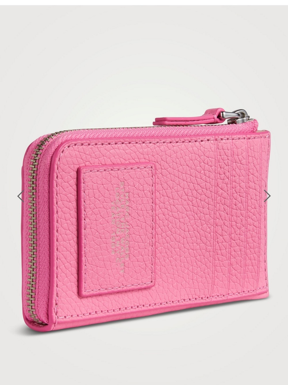 Marc Jacob pink leather wallet / card case - Picture 2 of 2